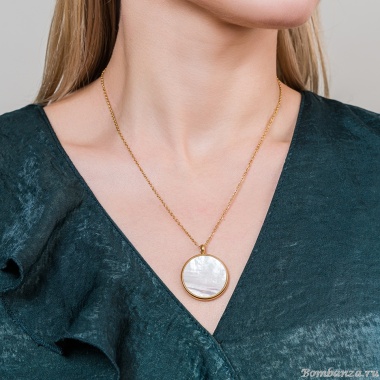 Колье Fiore Luna, SHELL WHITE